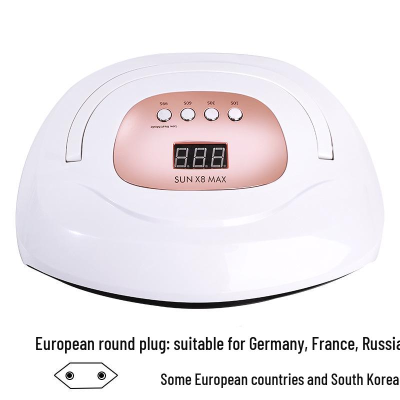 X8 Portable 150W UV Manicure Machine with Dual-Hands Quick-Drying Nail Lamp