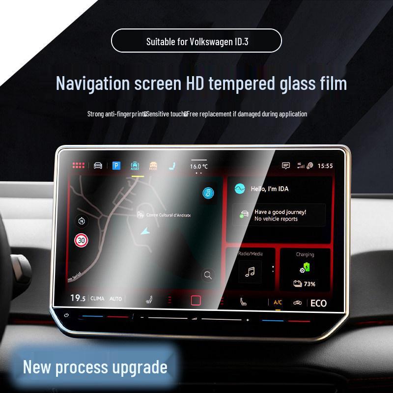 Volkswagen ID.3 Center Console Tempered Glass Screen Protector