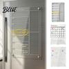 Project Schedule Tracker Acrylic Magnetic Dry Erase Board Calendar for Fridge Clear Monthly/Weekly Meal Planner Whiteboard with 6 Markers Events,
