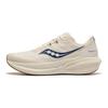 SAUCONY Triumph 21 SE Cómodas Versátiles Antideslizantes Duraderas Zapatillas de Running Casual de Caña Baja Unisex Beige S28273-2
