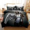 Angel Bedding Set Single Twin Full Queen King Size Fallen Angel Bed Set Aldult Kid Bedroom Duvetcover Sets 3D Print 005