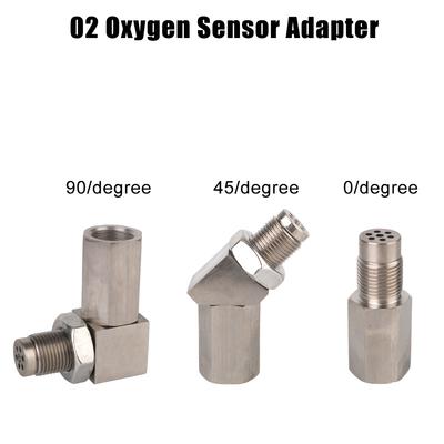 Autozubehör Universal O2 Sauerstoffsensor Abstandshalter O2 Sauerstoffsensor Verlängerung 90 Grad oder 45 Grad O2 Einschweißmutter Verlängerung Katalysator