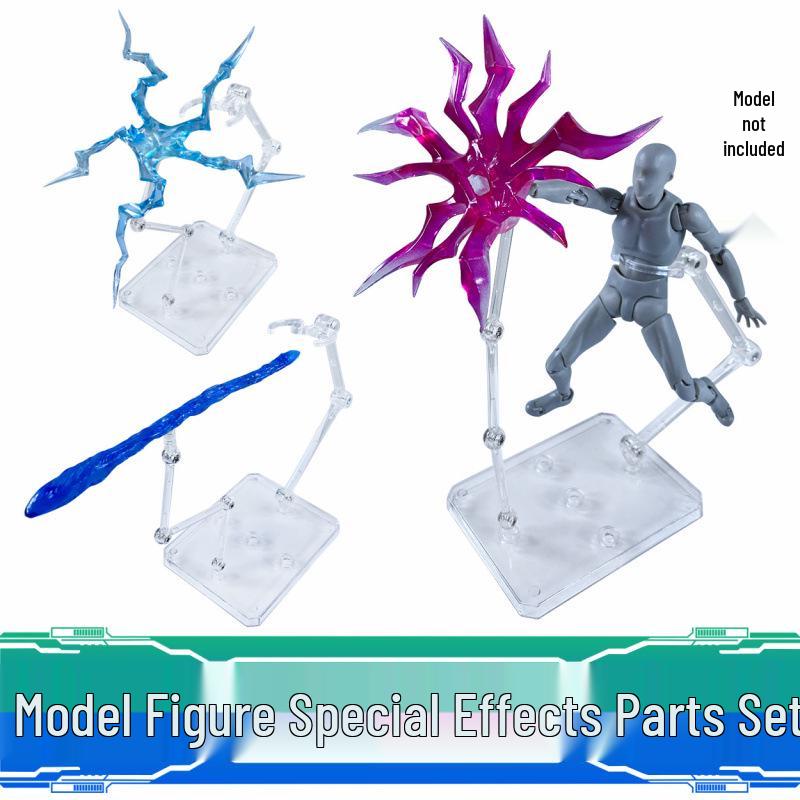 Lightning & Thunder Effect Stand Set for Anime Figures