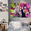 Anime JJojoS BBizarre AAdventure Cartoon Tapestry Wall Hanging Decoration Household Home Decor