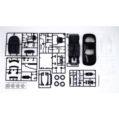 1/24 Inch Up Series No. 331 FD3S RX-7 Mazdaspeed A-spec (with GT W-Wing) Plastic Model