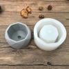 Handgemachte DIY-Formen für Gipstopf, Beton-Blumentopfformen, Sukkulenten-Pflanzentopf-Silikonformen im nordischen Stil ZM901