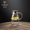 FANKAQI High Borosilicate Glass Heat-Resistant Cold Water Pitcher Set