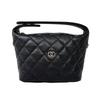 New Lunch Box Bag, Caviar Cowhide Rhombus Chain Bag, Ball Pattern Leather Single Shoulder Crossbody Small Bag for Women