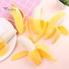 Anxiety Relief Toy 1/2/3Pcs Simulation Peel-off Banana Squeeze Stress Fruit Pinch Sensory Soft Kids Adults TPR Ball Calming Fidget