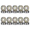 20/10pcs Ball Bearings 608zz/608rs ABEC-9/7 Miniature Bearings Deep Groove Inline Roller Bearing Carbon Steel for Skateboard
