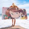 Bee And Puppycat Anime Big Microfiber Beach Towels Quick Dry Towel Sand Beach Towels Pool Towel for Travel Swim Pool Yoga