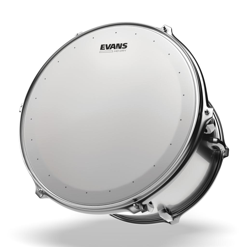 EVANS B15HDD Heavy Duty Dry Coated Drumhead 2mil 15" (2-ply, 5mil+7.5mil / Ring)