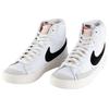 New Nike Blazer Mid 77 Vintage White Black BQ6806-100