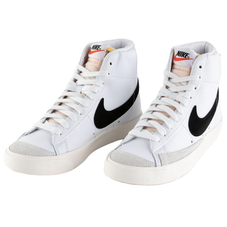 New Nike Blazer Mid 77 Vintage White Black BQ6806-100
