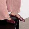 Krazing Pot Microfiber Mules Med Heels Office Lady European Design Fashion Summer Size 43 Size 42 Women Sandals