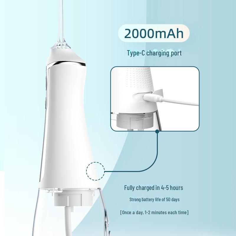 Portable USB Charging Electric Water Flosser for Oral Care and Teeth Cleaning