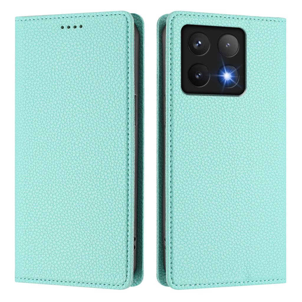 For Xiaomi 14T Pro Wallet Case RFID Blocking Litchi Texture Leather Mobile Cover