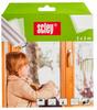 Gummidichtung für PVC-Fenster und -Türen, weiß, E-Profil, 2x3m