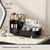 Cosmetic Storage Rack Desktop Makeup Organizer Makeup Brush Holder With Rotating Base For Makeup Brush Lipstick Storage Case