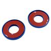 2PCS Chrome Accessories Door Lock Ring Trim For Mercedes Benz C Class W205 C180 C200 C260 2015 2016 Car Styling