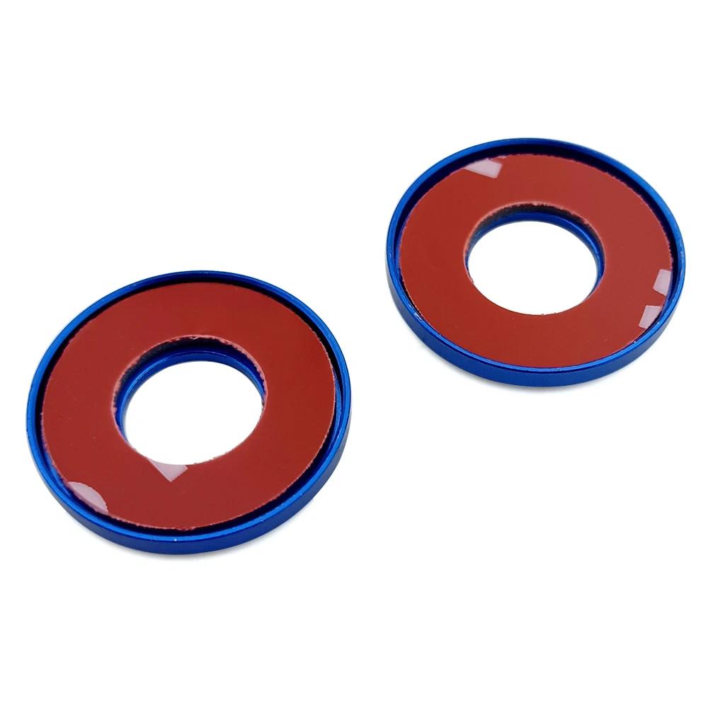 2PCS Chrome Accessories Door Lock Ring Trim For Mercedes Benz C Class W205 C180 C200 C260 2015 2016 Car Styling