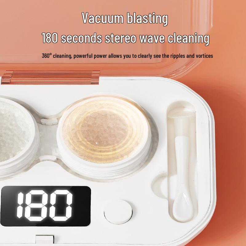 Elektryczna Ultradźwiękowa Czyszczarka do Soczewek Kontaktowych do Ortokorekcji i Soczewek Kolorowych