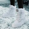 Neue Winter-Baumwollschuhe High-Top Schneestiefel Warme und rutschfeste Stiefel Langer Schaft