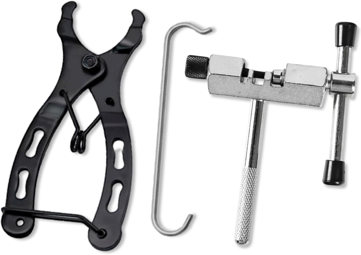 3-Piece Bike Chain Repair Kit Multifunction Tool Set Link Plier Drift Hook For Breaker