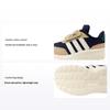Run 70s Ac Trendy Fashion Shock Absorbing Durable Breathable Low Top Walking Shoes Baby Shoes Brown JH7136