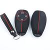 Key Fob Cover for Leapmotor T03 S01 C11 C01 with Keychain Silicone Full Coverage Protective Case Anti-Scratch Guard Shockproof Protection