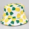 Double-Sided Tropical Fruit Bucket Hat – Trendy Sun Protection for Outdoor Wear