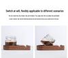 Cartoon Wooden Pen Holder with Glass Dip Pen, Light Color Outlining Pen, Drawing Pen, and Watercolor Brush