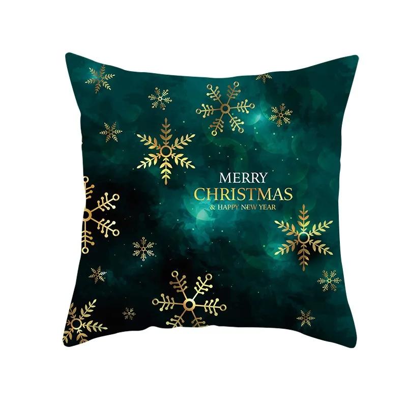 Christmas Tree Pattern Fashion Pillow Office Seat Cushion Cover Christmas Cover Luxury Home Decor