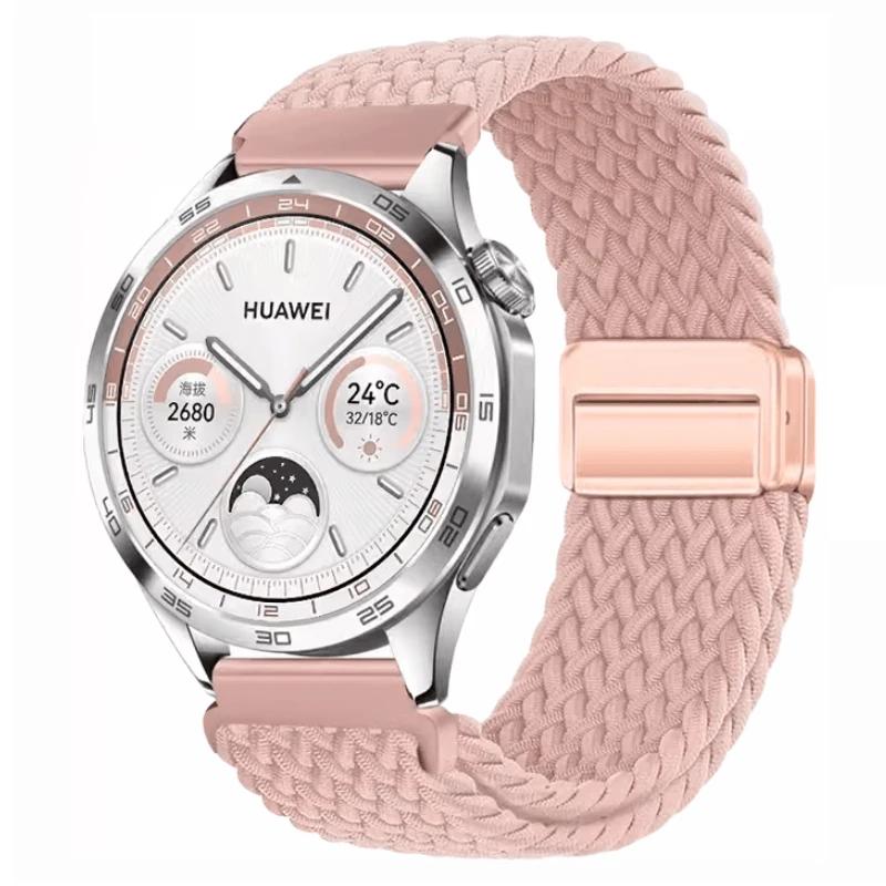 Nylon Band for Huawei Watch 5/GT5 Pro/GT5/4/3 46mm Sport Wristband for Amazfit Balance 2 1/Bip 6 5/GTR 47mm/GTS 4/Active 2 Strap