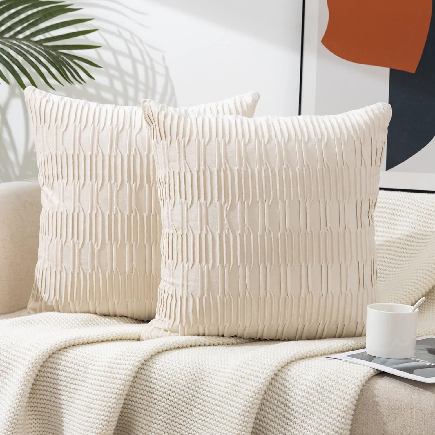 

Pressed Pleated Pillow New Velvet Pressed Pillow Pillow Dutch Velvet Pillowcase Pillowcase 45 * 45cm (excluding pillow core)