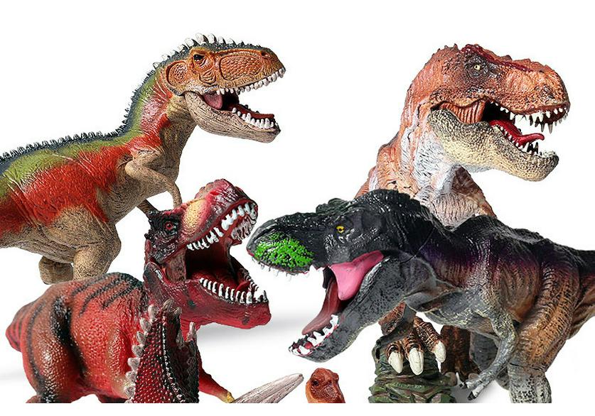 Children's Jurassic Dinosaur Toys: Oviraptor & Velociraptor Simulation Figures