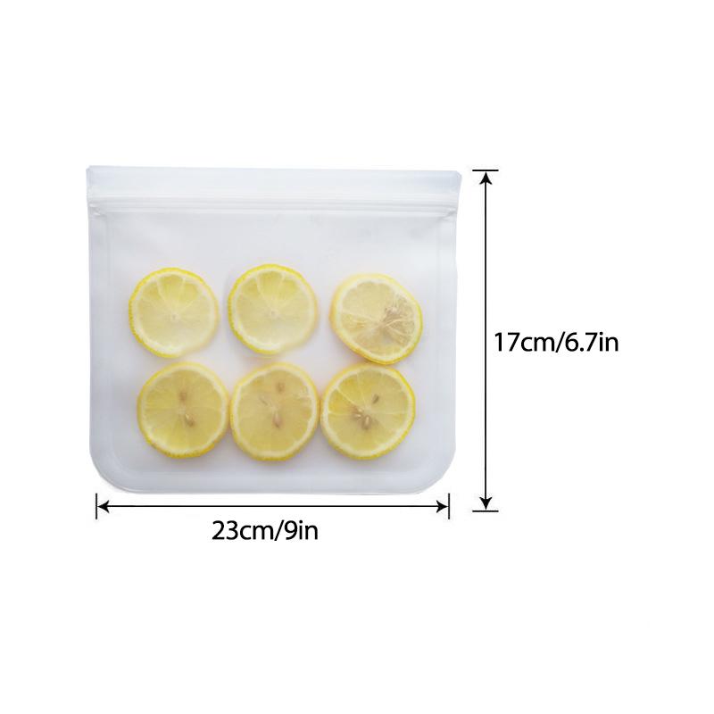 Silikon-Aufbewahrungsbeutel für Lebensmittel, wiederverwendbar, Stand-Up-Beutel mit Reißverschluss, auslaufsichere Behälter, Frischhaltebeutel, Frischhaltebeutel mit Druckverschluss