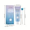 Tongue Cleaner for Remove Tongue Coating Inhibit Oral Bacteria Improve Bad Breath Freshener Tongue Cleansing Gel Toothbrush Set