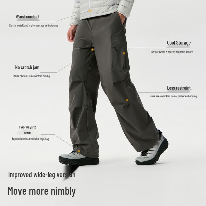 Men's Quick-Dry Loose Cargo Pants