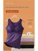 Damen Thermo-Westen-Set mit Samt-Fleece-Futter und integriertem BH für zusätzliche Wärme