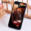 Red Wine Glass Phone Case Cover For iPhone 17 Air 16 15 14 Plus 11 12 13 Pro Max Coque Shell Fundas