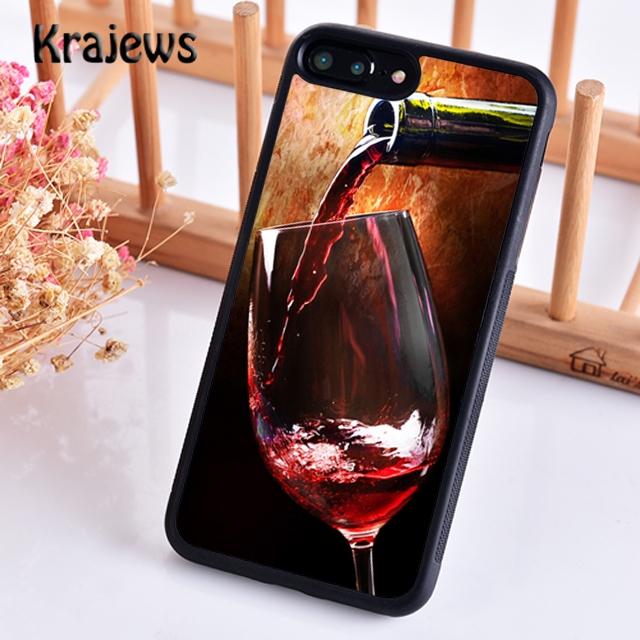Red Wine Glass Phone Case Cover For iPhone 17 Air 16 15 14 Plus 11 12 13 Pro Max Coque Shell Fundas