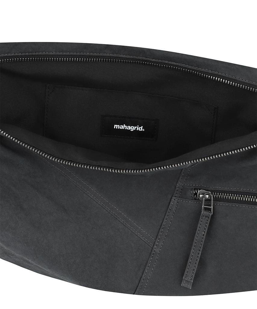Mahagrid Overdyed Cross Bag Charcoal(Mg2Gsmab52A)