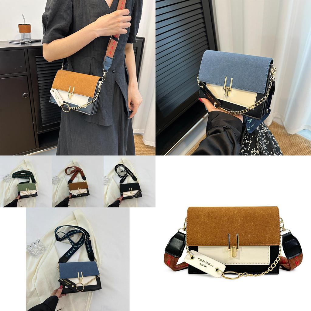 Chic Retro Small Square Bag Stylish Shoulder Bag For Daily Fashionable Outfits