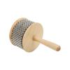 Wooden Cabasa Steel Ball Hand Cranked Toy Portable Children Teaching Musical InstrumentLarge