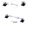 Motorcycle Bike Wheel Balancer Repair Truing Stand Portable Trailer Shop Garage High