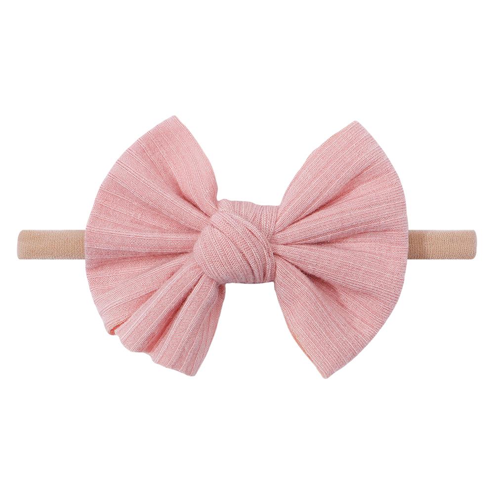 1/2Pcs/Lot Newborn Baby Headband Bows Nylon Baby Girl Headbands Elastic Soft Hair Bands For Children Baby Hair Accessories Kids