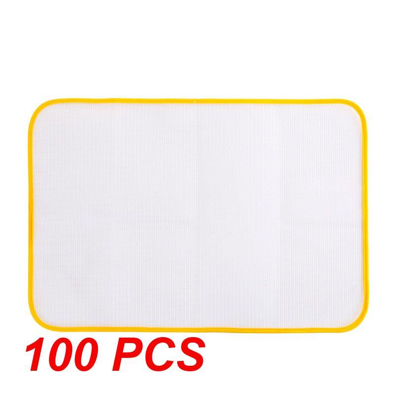 10/50/100PCS Ironing Board Cover Mesh Cloth Cloth Protective Mini 90 X 40cm Household Useful Products Ironing Board Mat Cover