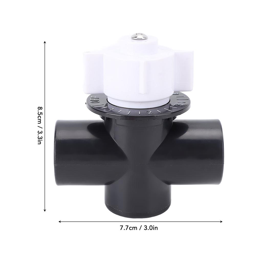 Pool Control Valve for R172086 1/2 Inch Cl Control Valve Replacement for Pool Spa Feeder Plastic