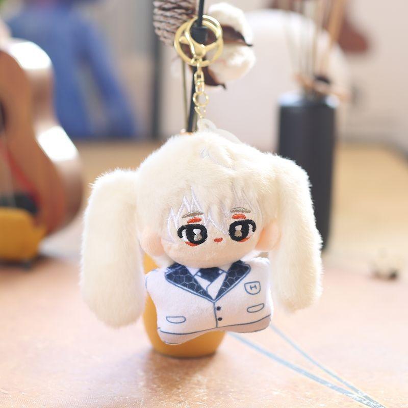 Lock Blue Animation Plush Keychain Bag Charm Super Soft Pp Cotton Collectors